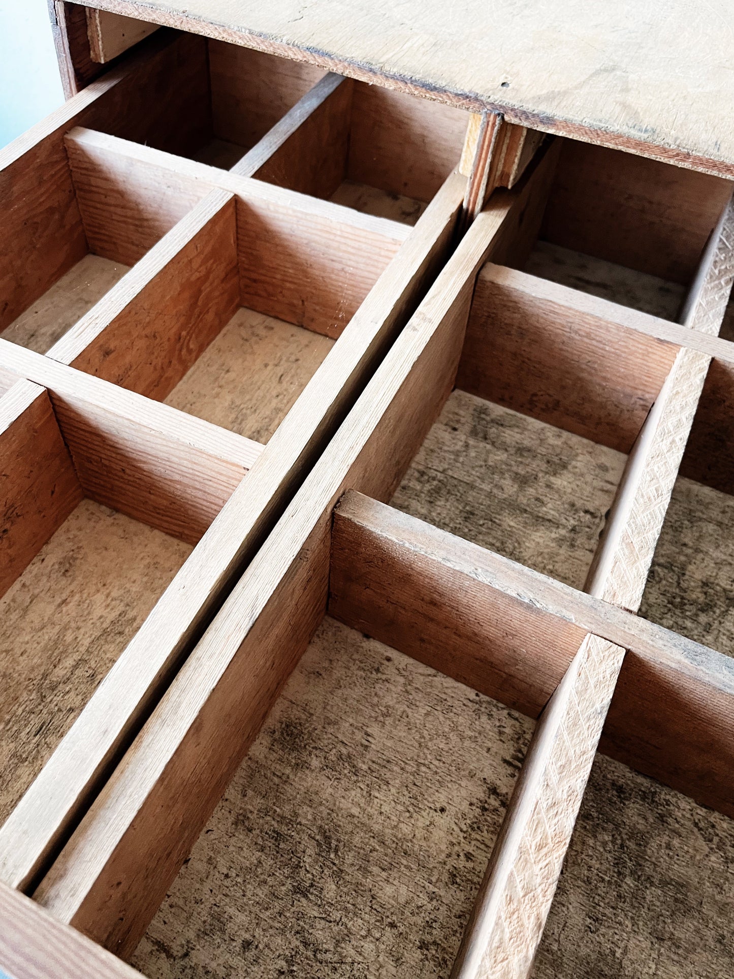 Handmade Industrial Shop Drawers