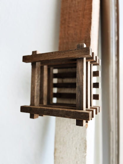 Slatted Wood Box