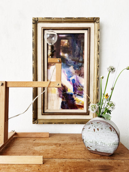 1970s Craft Modern Lamp