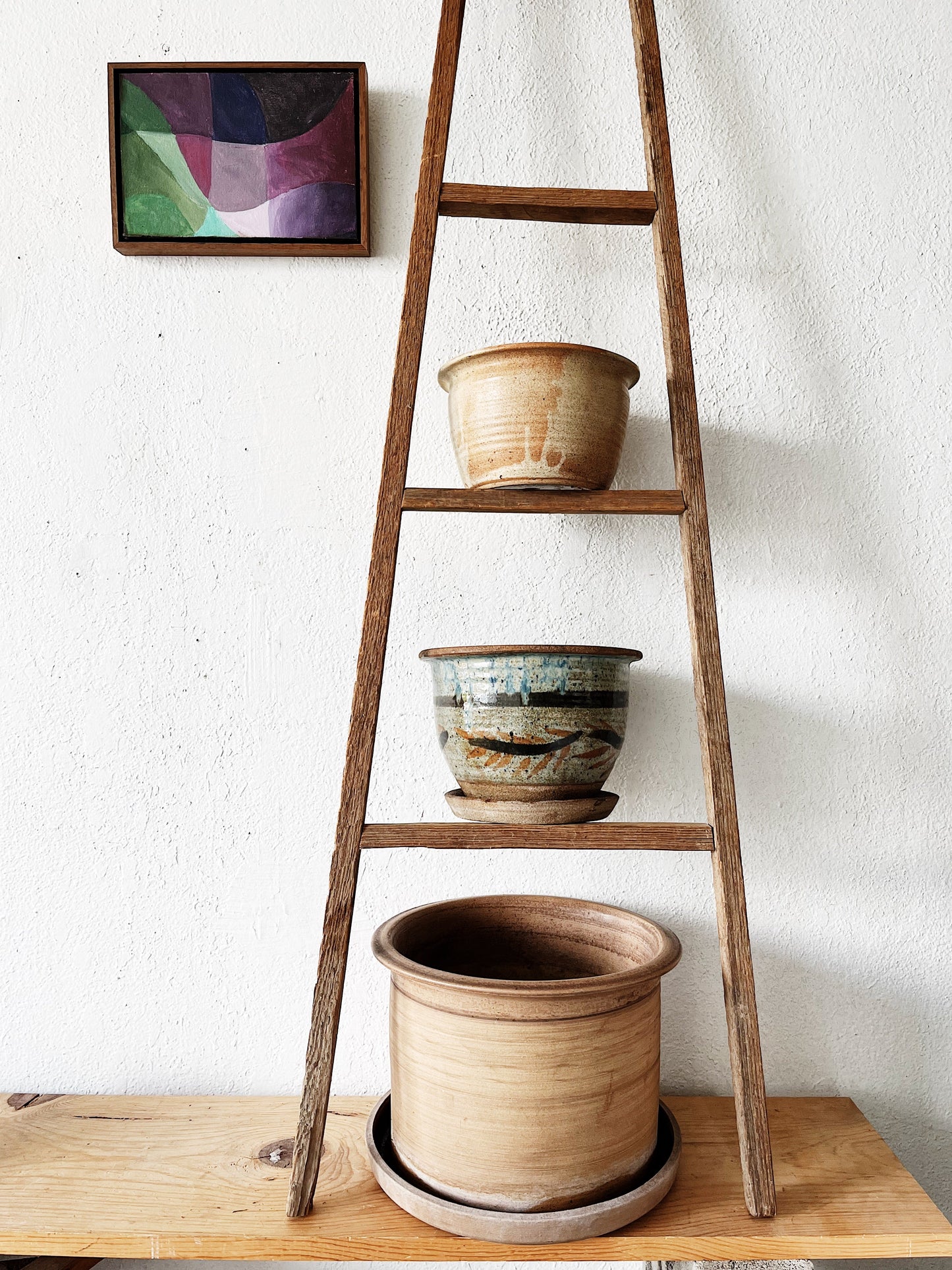 Vintage Studio Stoneware Planter