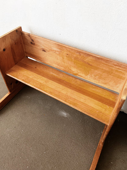 Primitive Wood Bench