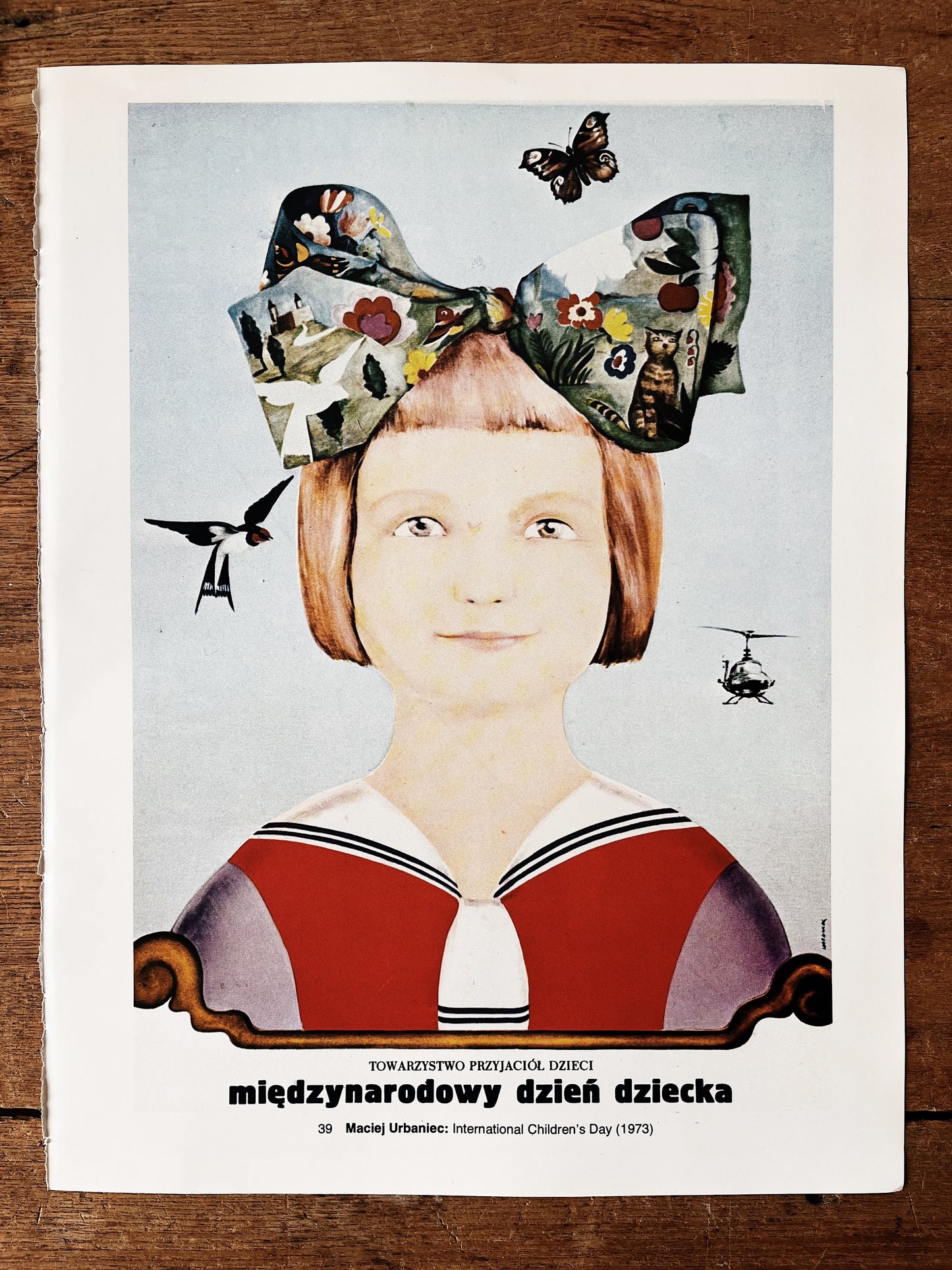 Vintage Polish Art Poster