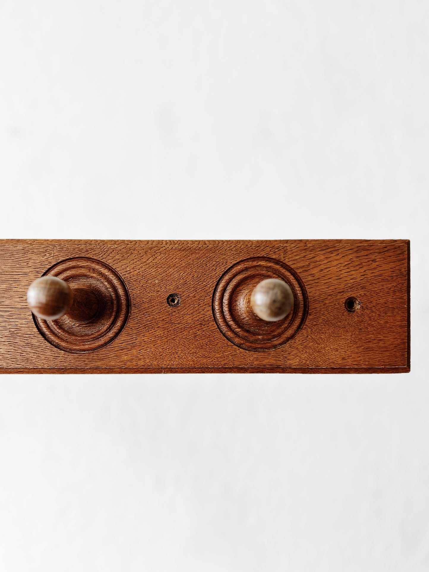 Antique Bullseye Coat Rack