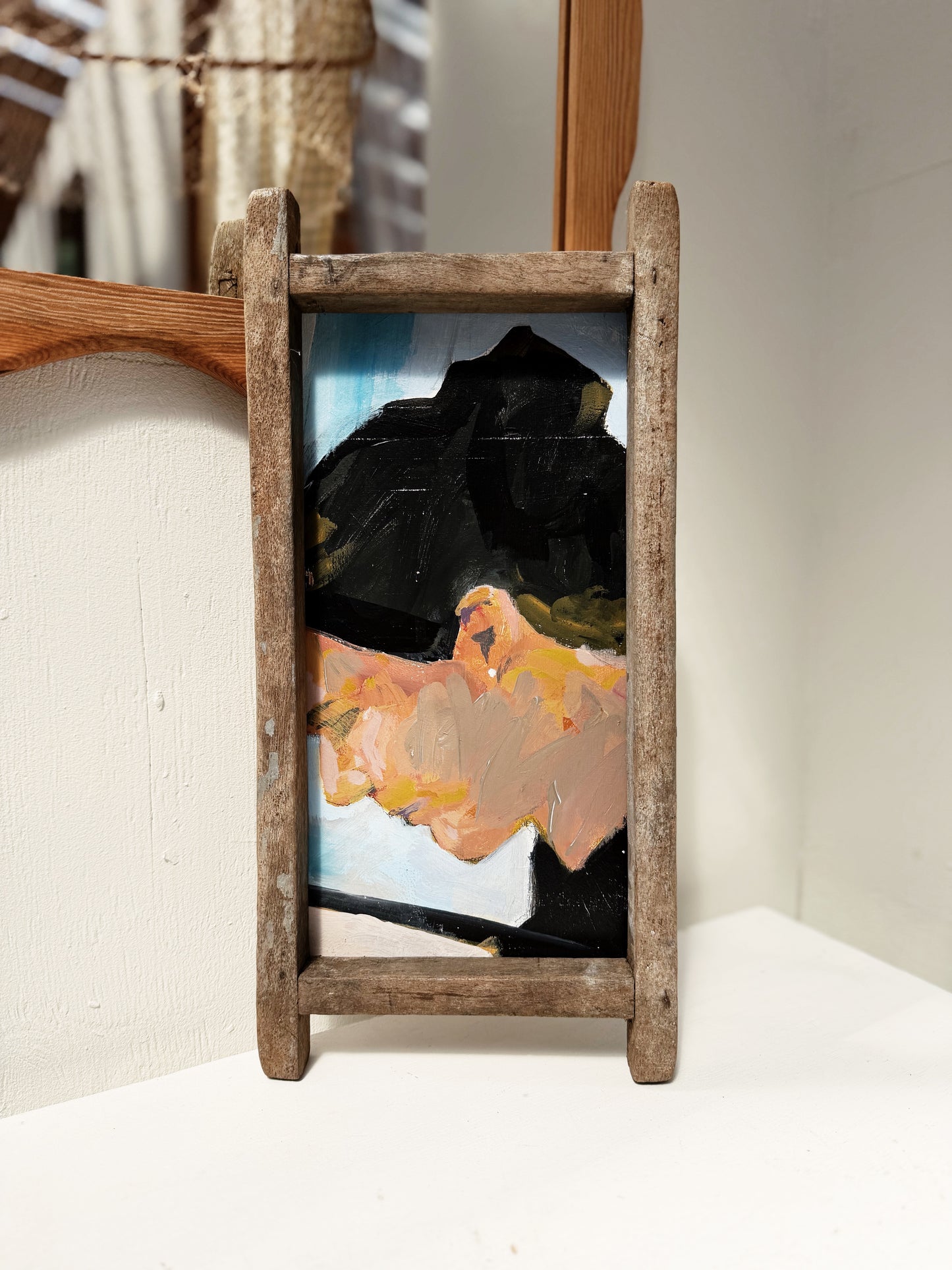 Vintage Pearl Earring Portrait