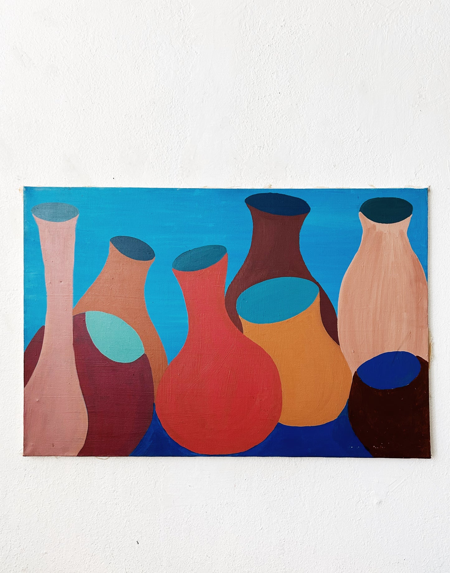 Vintage Original Abstract Painting