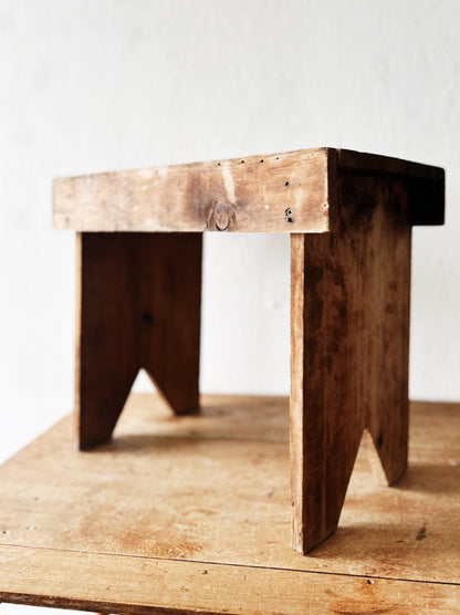 Primitive Saw Tooth Stool