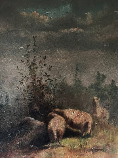 Antique Oil Painting