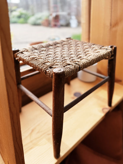Antique Rope Stool