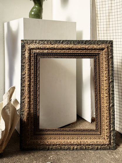 Antique Carved Wood Frame