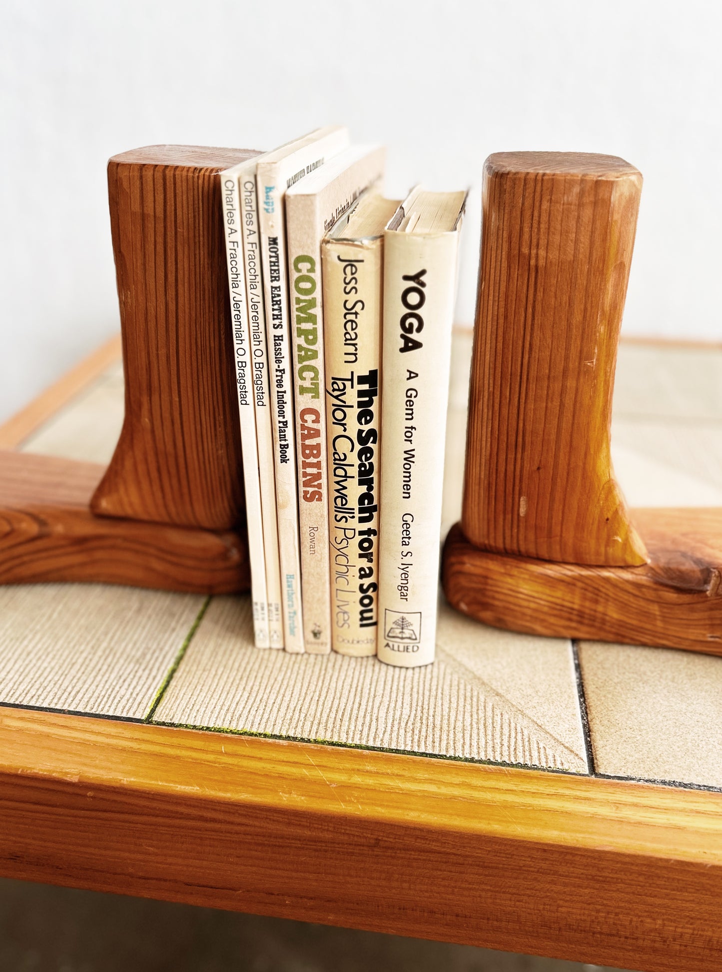 Pair Vintage Folk Art Feet