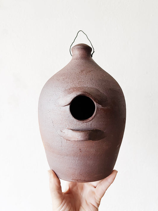 Vintage Ceramic Birdhouse