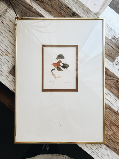Original Vintage Patrick Jannin OMS Abstract French Litho Engraving