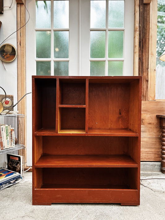 Vintage Handmade Cubby Shelf