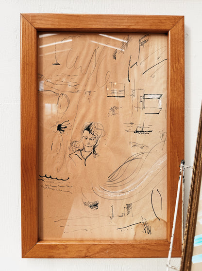 Vintage Janet Flores Sketch Collection