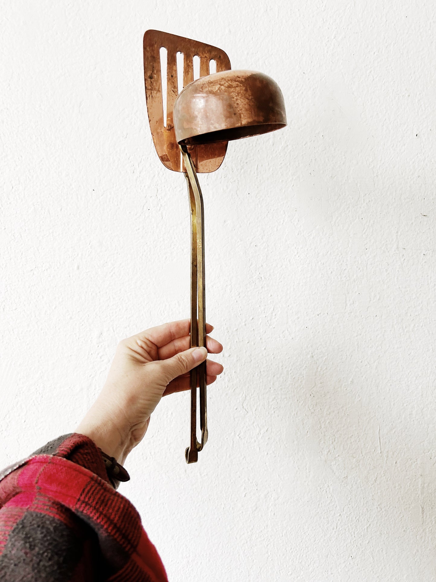 Vintage Copper and Brass 2Pce