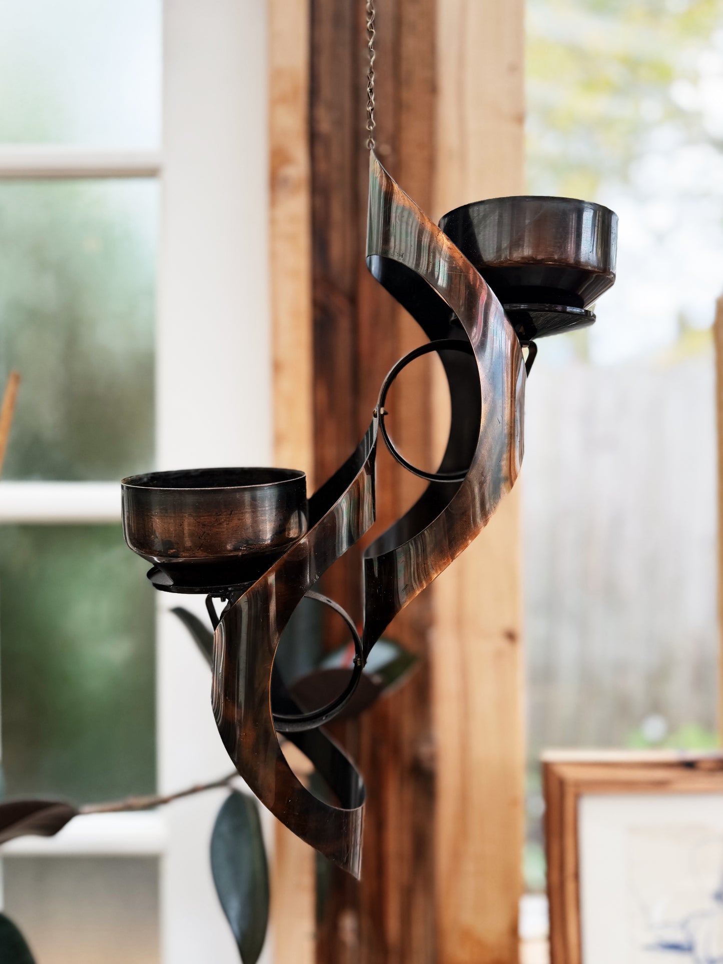 Vintage Brutalist Candelabra