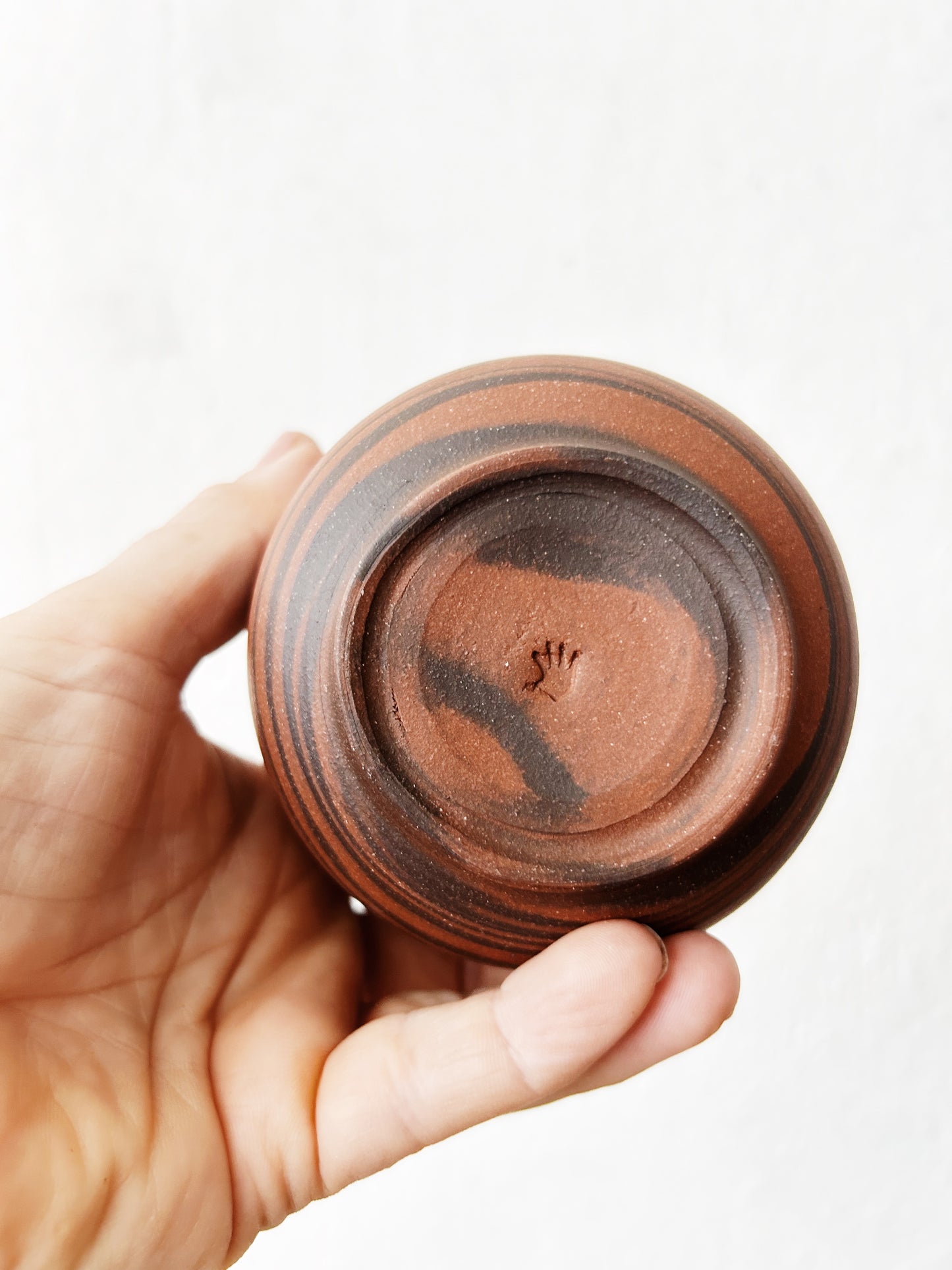 Trio of Handmade Stoneware Cups