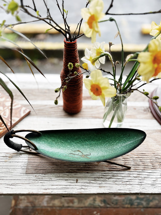 Modernist Enameled Catchall