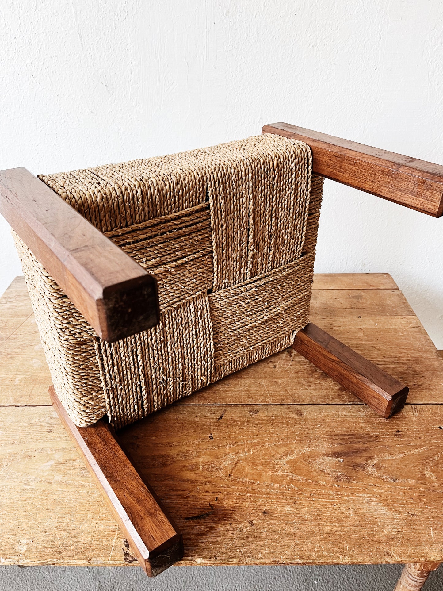 Vintage Corded Stool