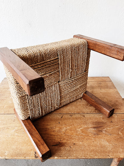 Vintage Corded Stool