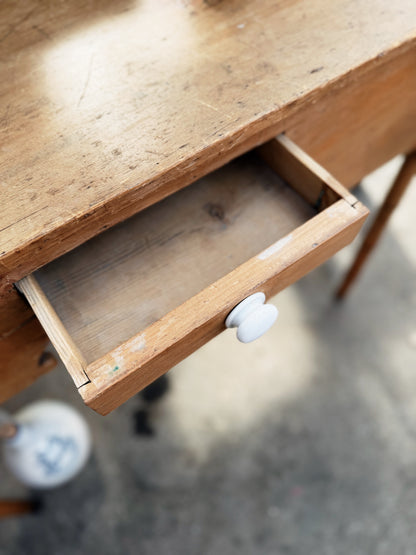 Antique Dutch Pine Table
