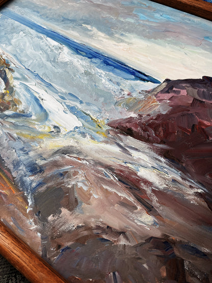 Vintage Seascape Painting