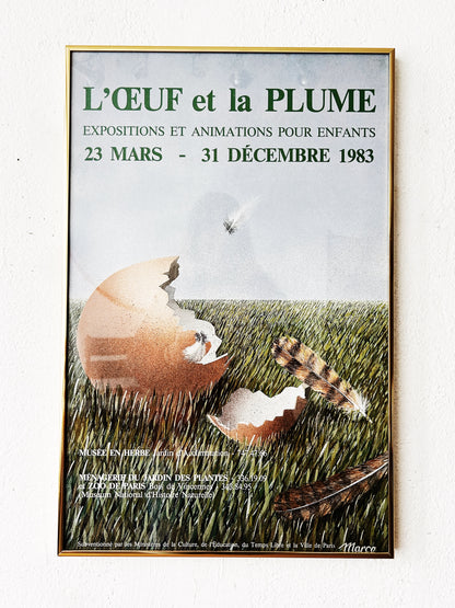 Vintage French Gallery Poster