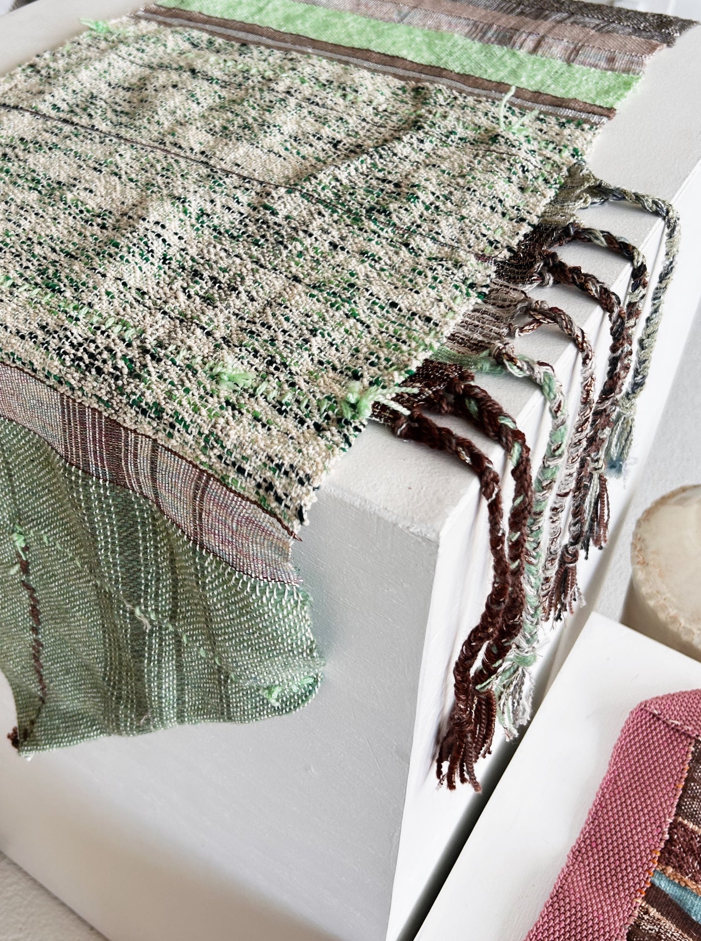 Jess Feury Weaving 'Origami'