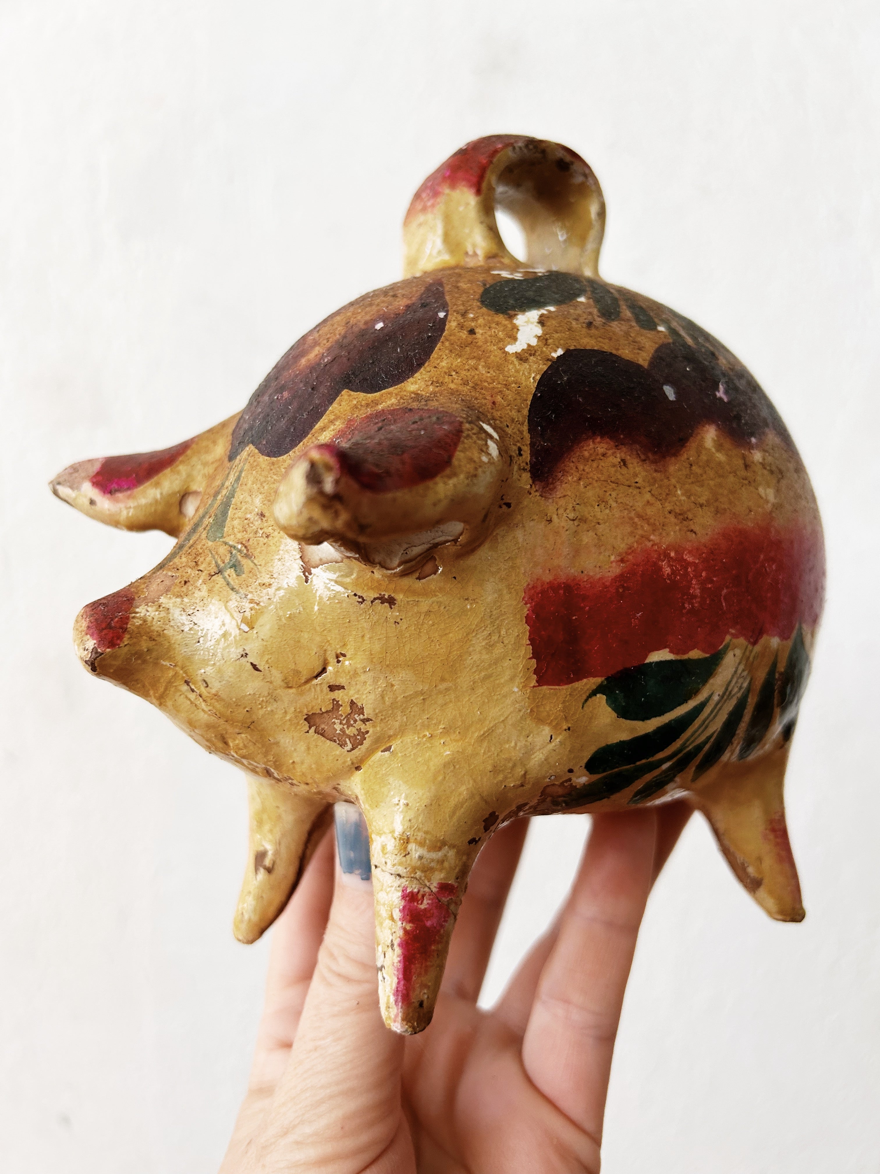 Antique Piggy Bank Mexico - Thumbnail 5