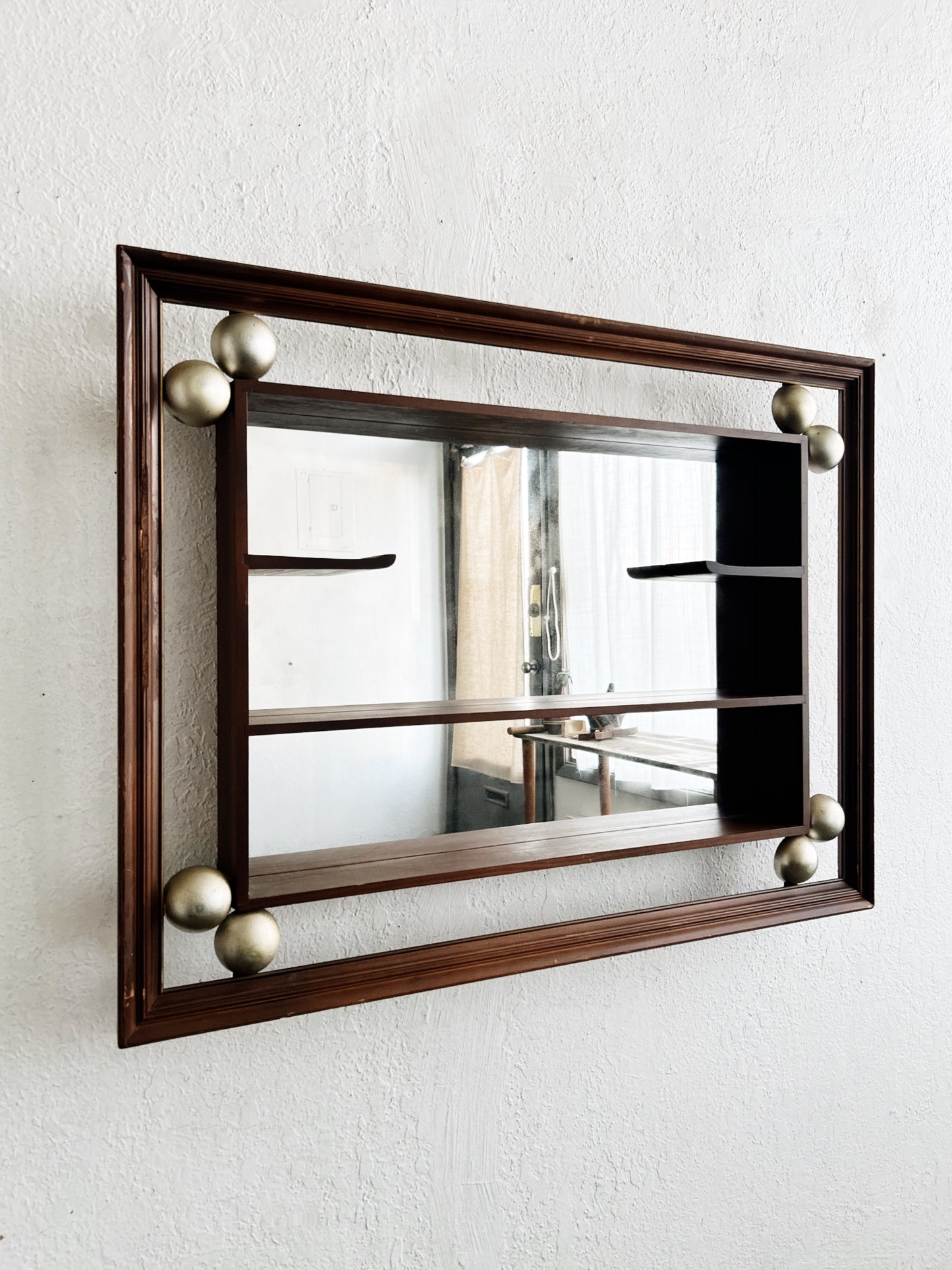Mid Century Shadowbox Shelf