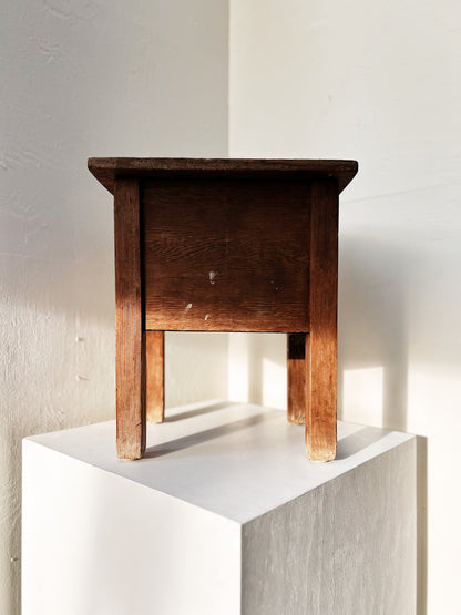 Primitive Shoeshine Box
