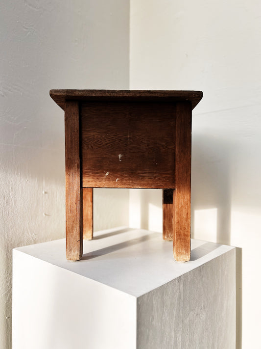 Primitive Shoeshine Box