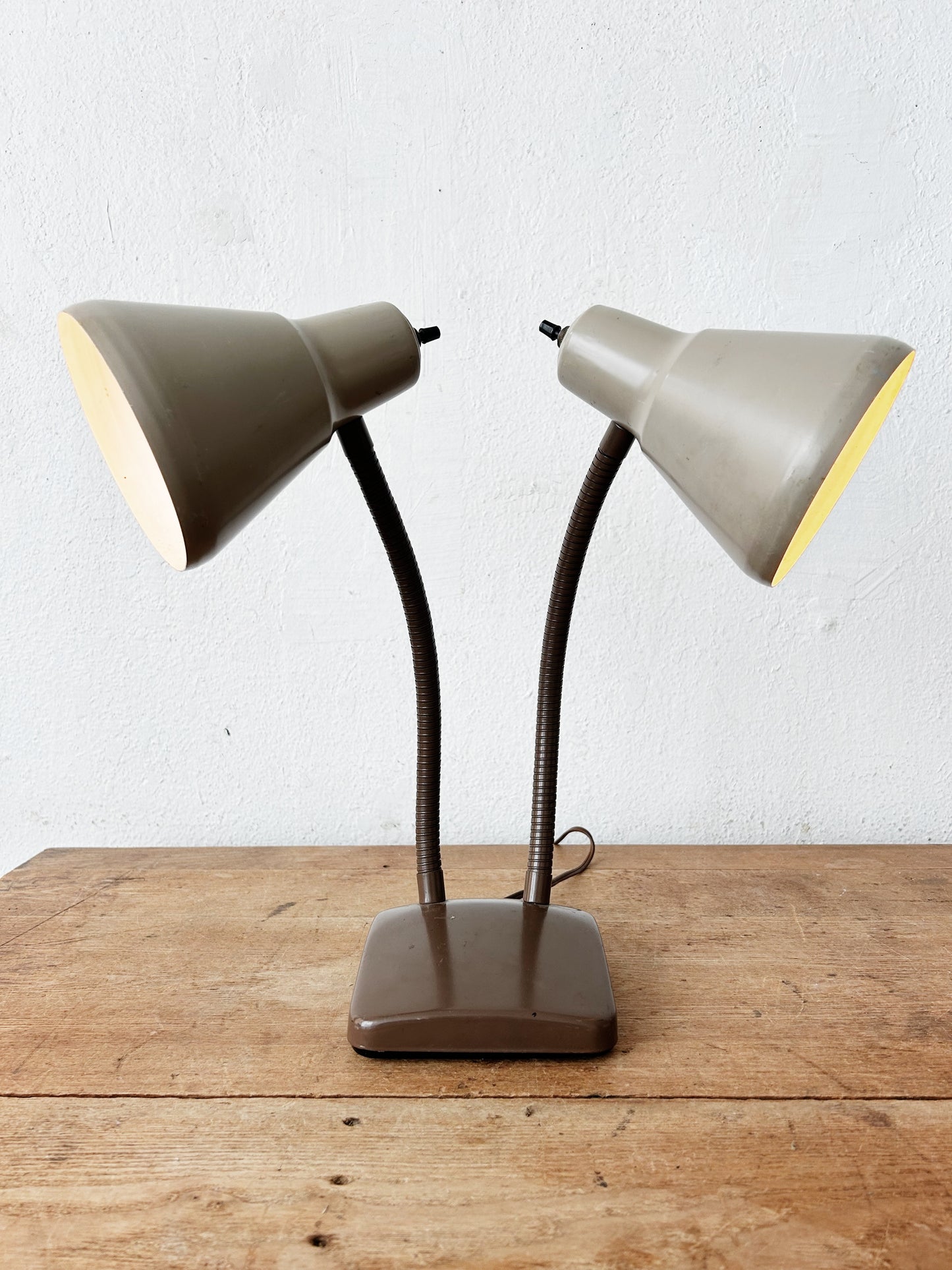 Mid Century Double Task Lamp