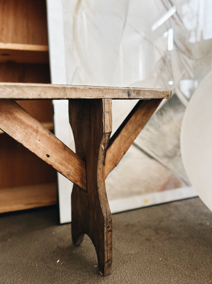 Primitive Wood Bench