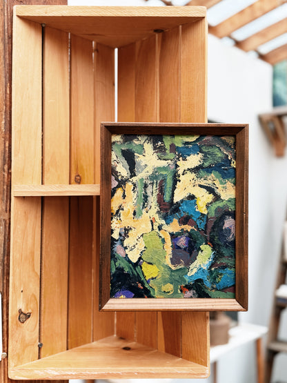 Vintage Abstract Expressionist Painting