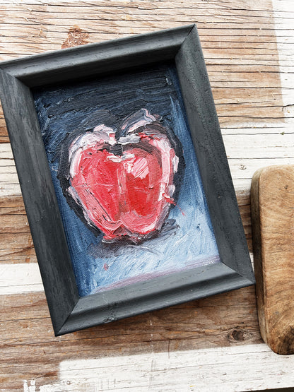Original Framed Apple Still Life Painting