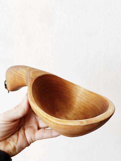 Vintage Hand Carved Scoop