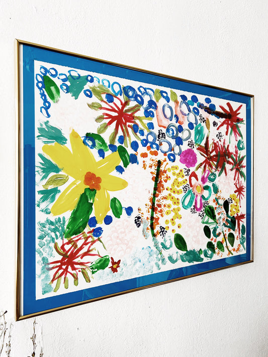 Vintage Original Framed Painting