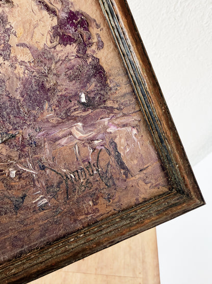 Woodson 'Woody' Tallman Abstract Landscape Painting