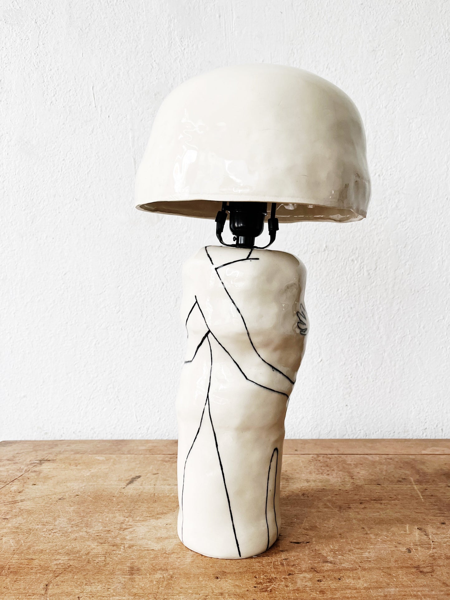 Rebecca Boraz Ceramic Lamp