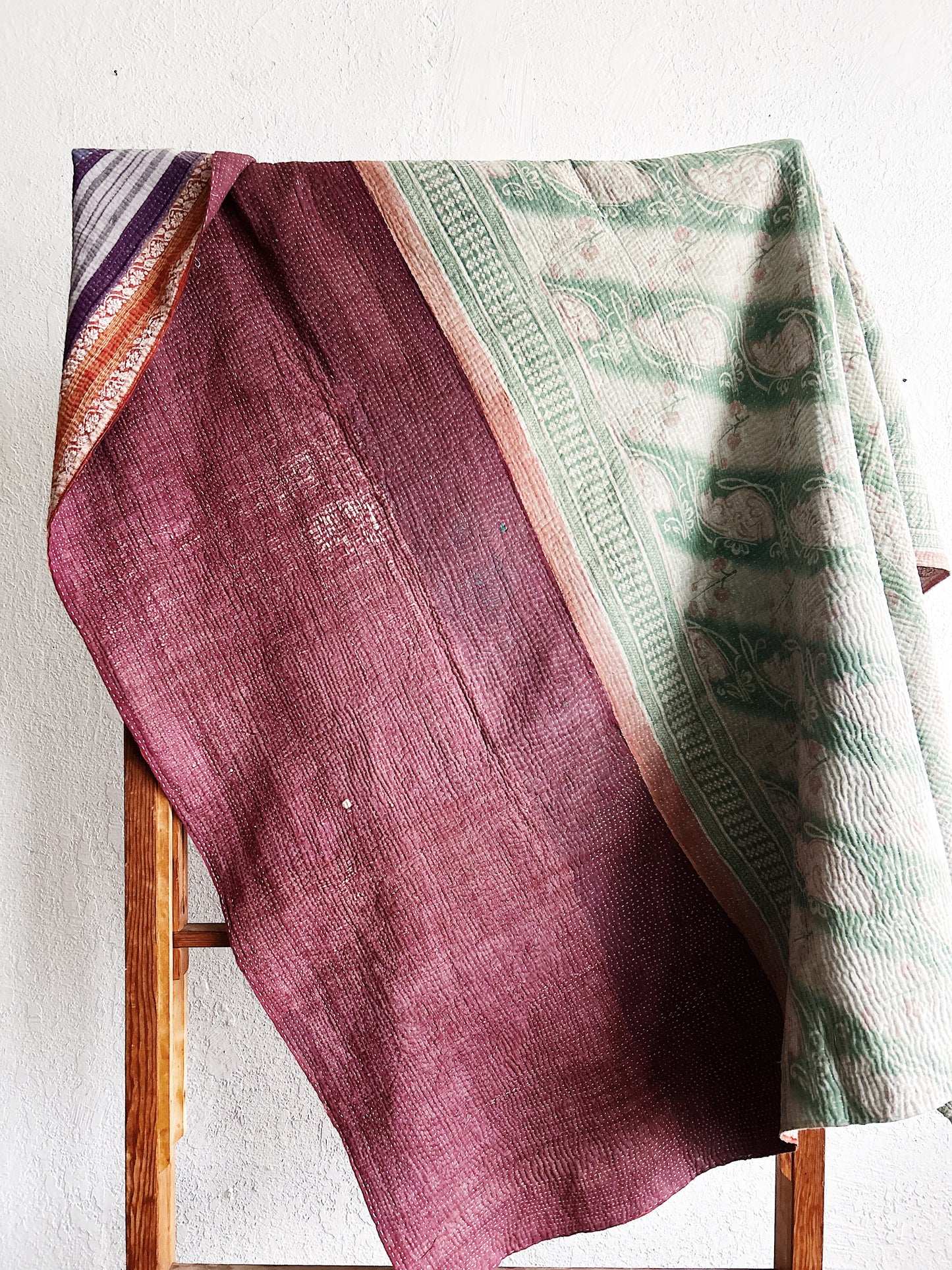 Vintage Kantha Quilt