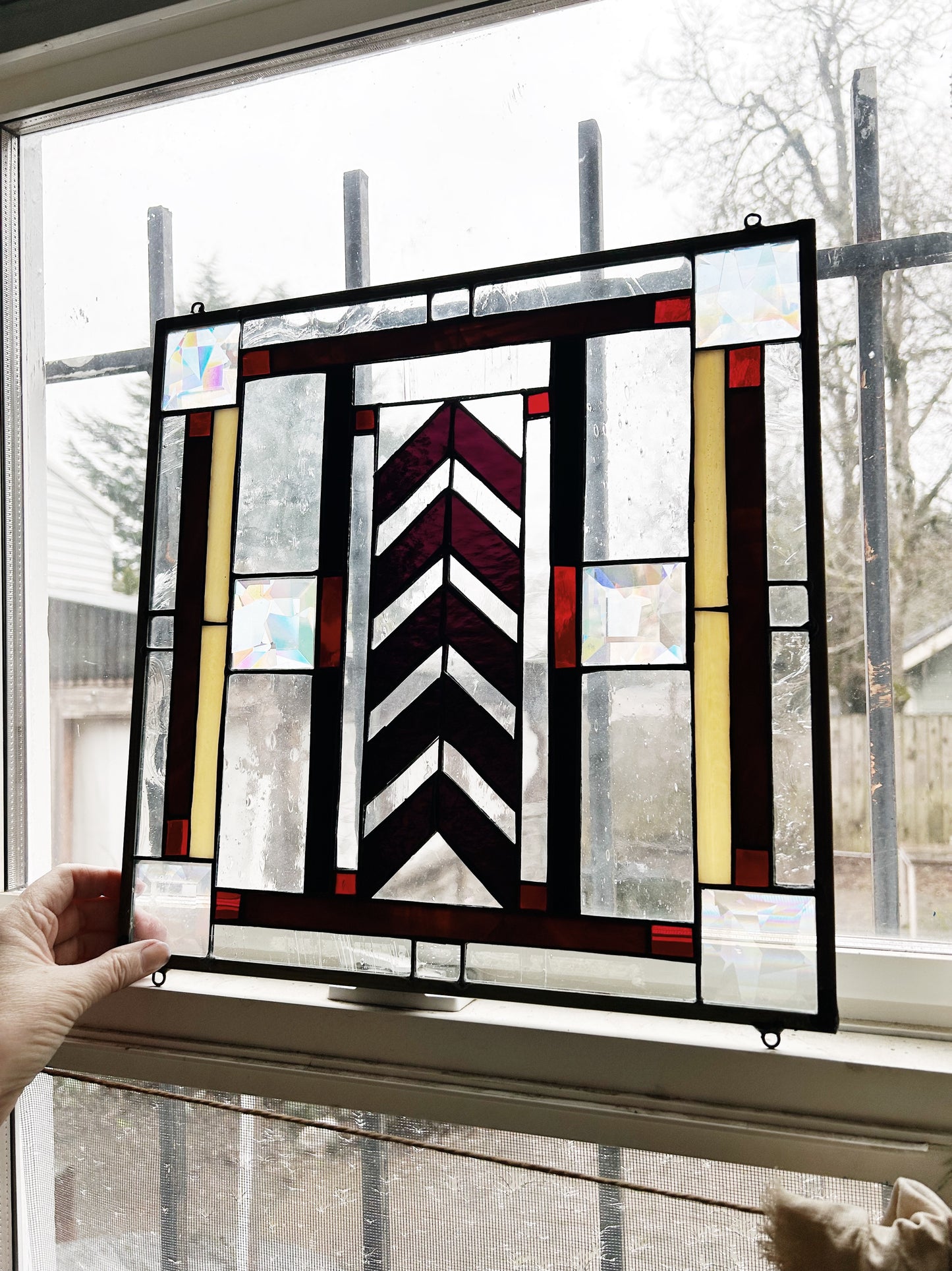 Stained Glass Art Panel