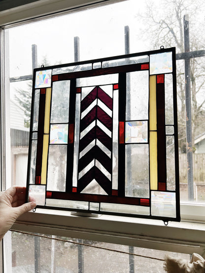 Stained Glass Art Panel