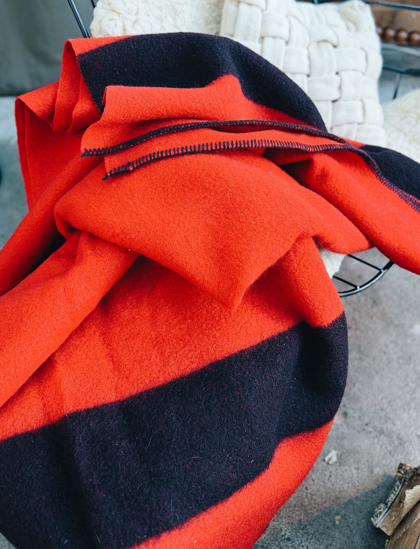 Vintage Wool Camp Blanket