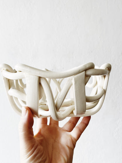 Vintage Handmade Ceramic Bowl