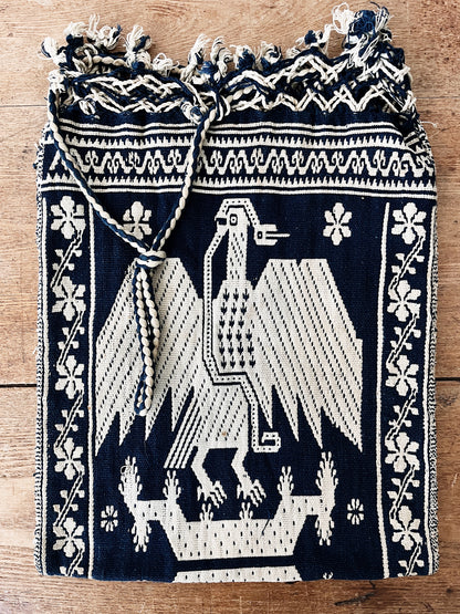 Vintage Otomi Folk Bag