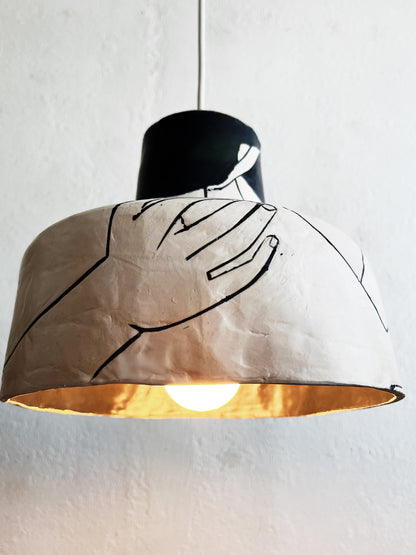 Rebecca Boraz Ceramic Pendant Lamp