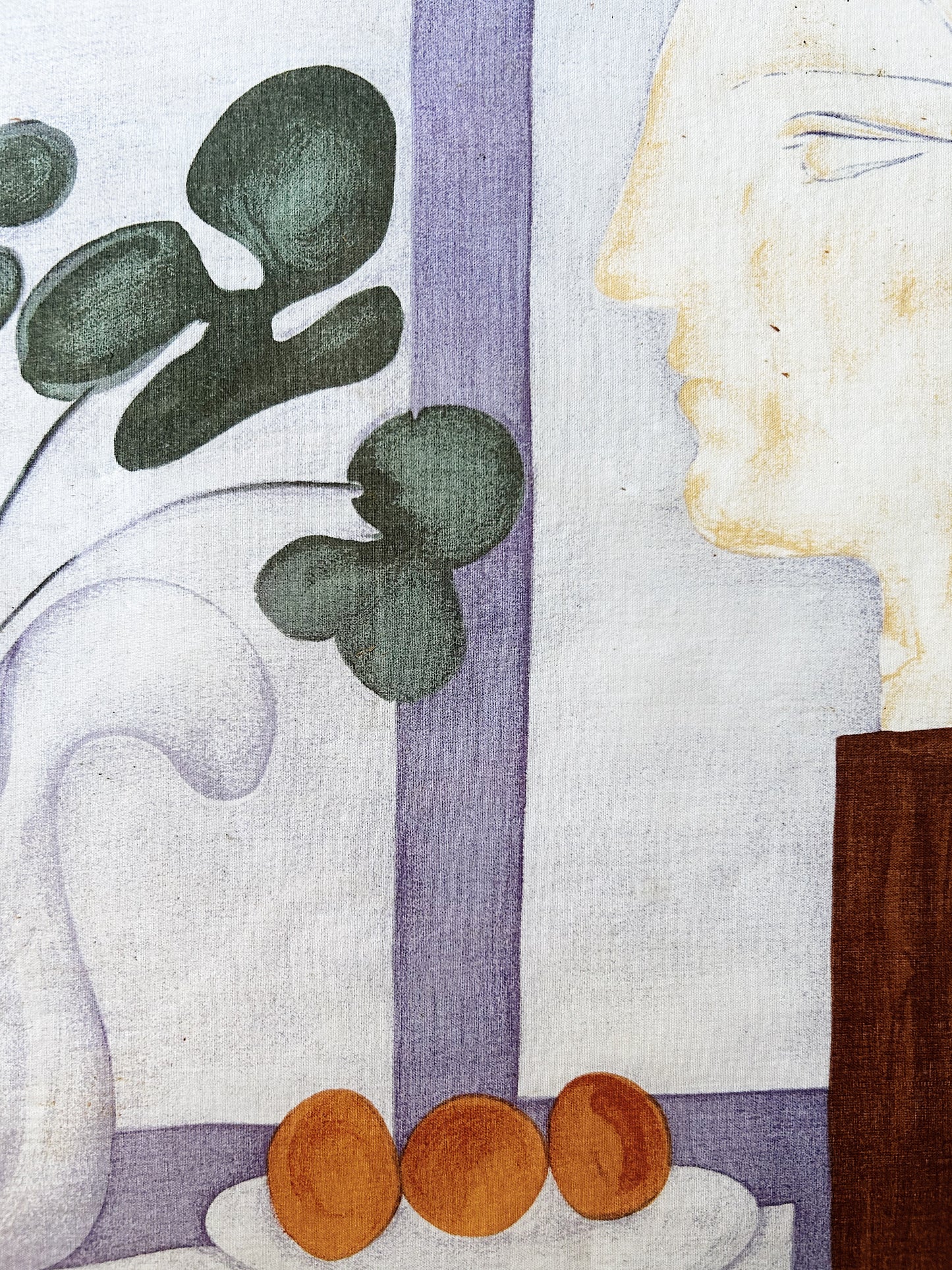 Rare Vintage Framed Picasso Silk