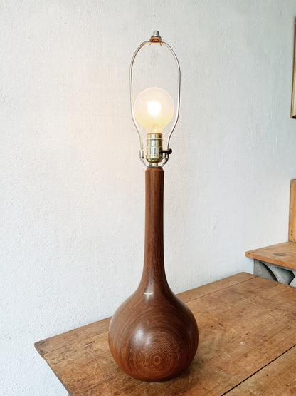 Mid Century Danish Teak Lamp