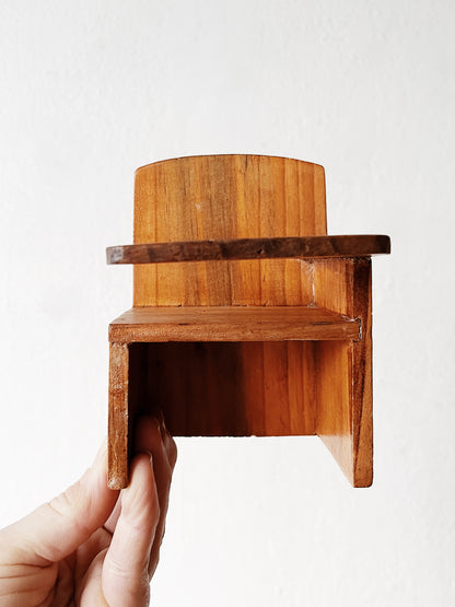 Handmade Miniature School Desk